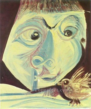 Pablo Picasso Painting - La cabeza y el hueso 1973 2 cubista Pablo Picasso